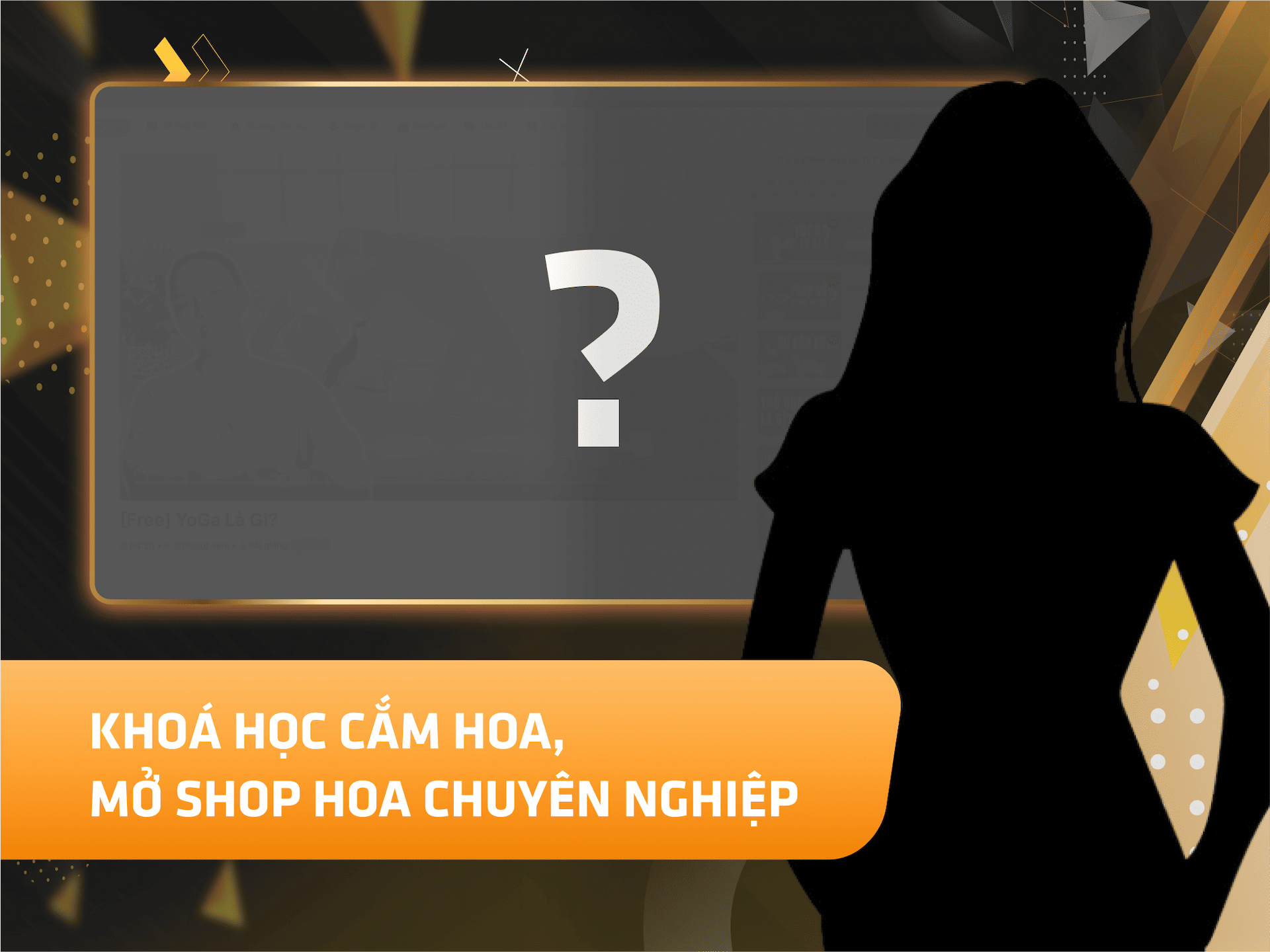 Website khoá học Khoá học cắm hoa & mở shop hoa trên MONA eLearning