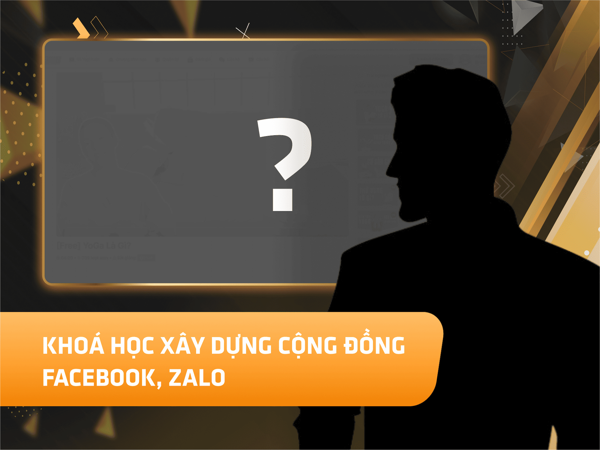Website khoá học Khoá học xây dựng cộng đồng Zalo & Facebook trên MONA eLearning