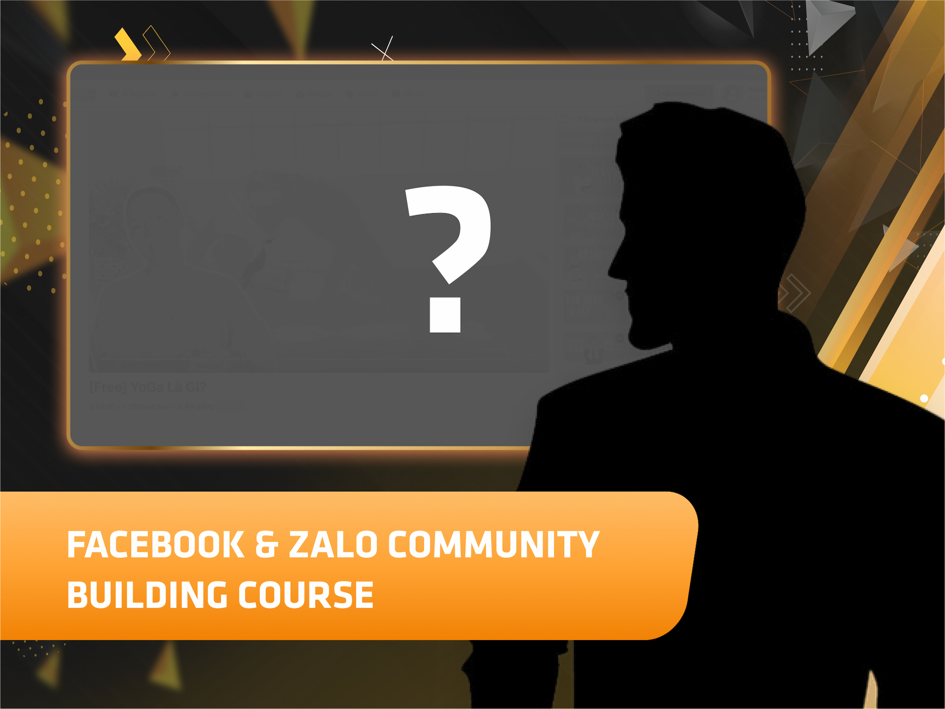 Website khoá học Khoá học xây dựng cộng đồng Zalo & Facebook trên MONA eLearning